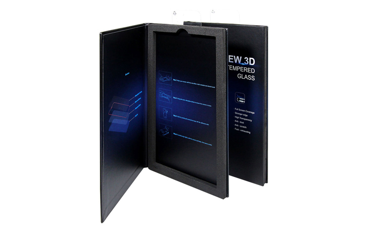 鋼化膜包裝盒 書盒打開式—01 鋼化膜包裝盒 書盒打開式—01