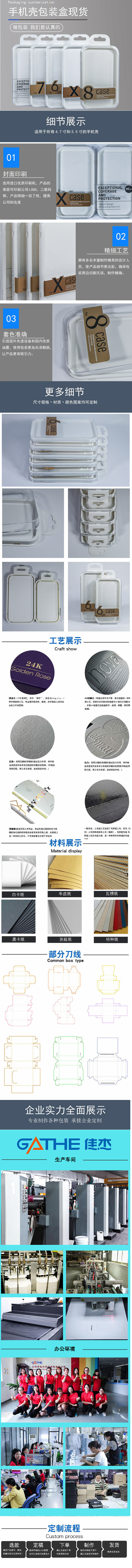 手機殼包裝盒詳情圖 手機殼包裝盒詳情圖